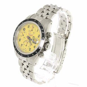 TUDOR Chrono Time Tiger 79260 Chronograph Date Automatic Yellow Dial 90289707
